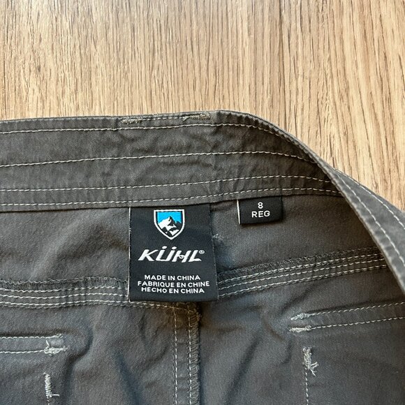 Kuhl Women's Splash Roll Up Pants in Shadow Gray Size 8 - Picture 7 of 14